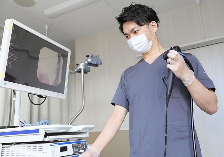 経口内視鏡検査口から行う胃カメラ検査