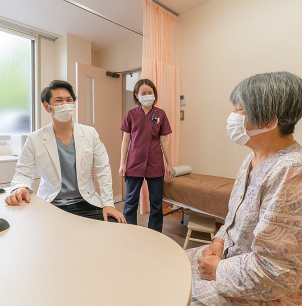 生活習慣病をはじめ、地域の皆様の健康を支えます