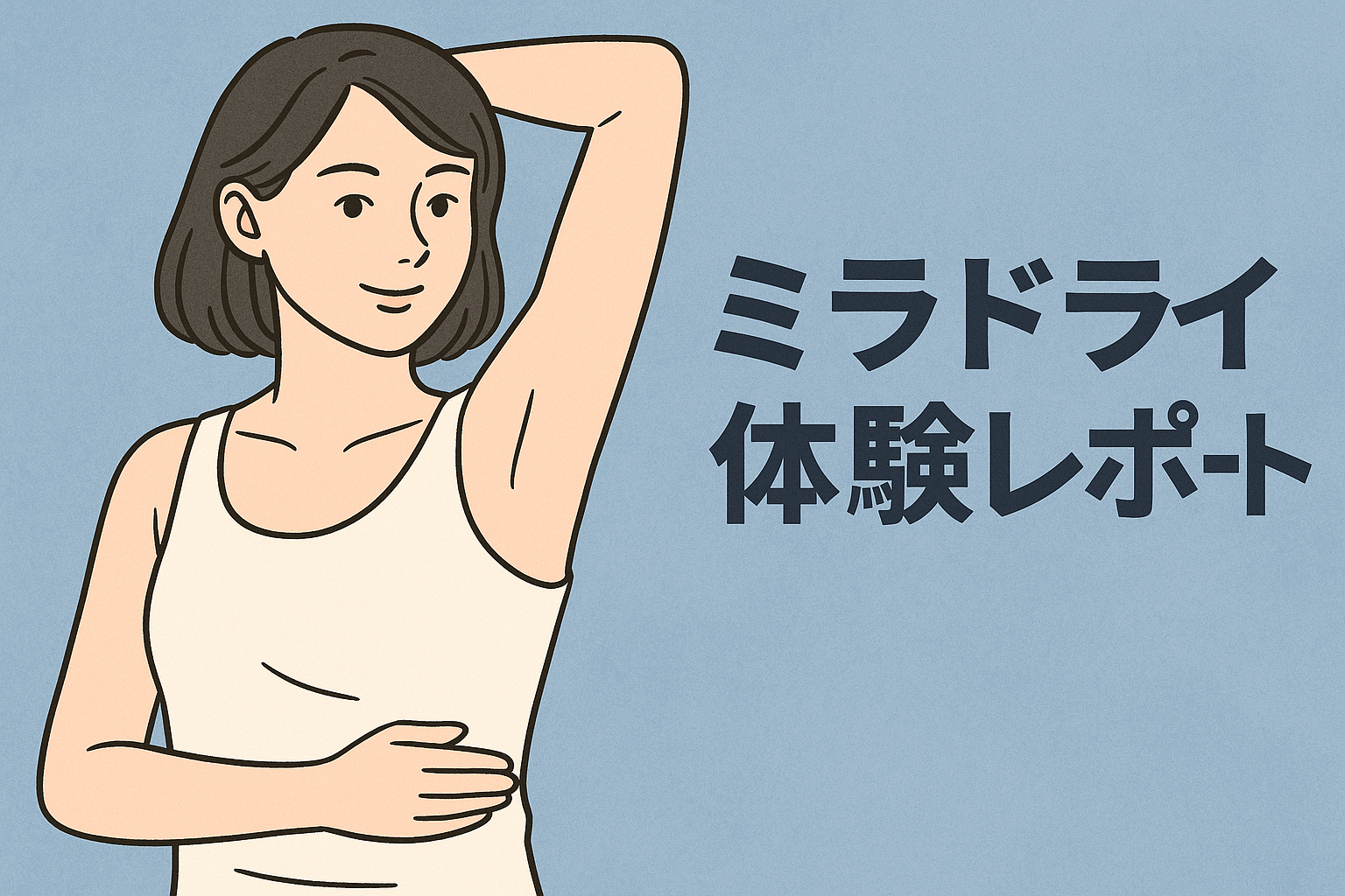 「ミラドライ」体験レポート①