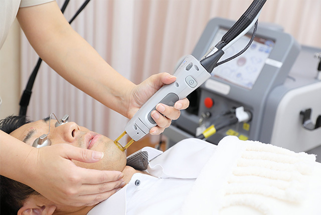 ジェントルマックスプロで施術しているイメージ